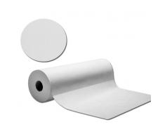 Blanco Rollo de manteles individuales Blanco 48 metros
