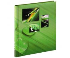 Hama 00106265 Singo Pegar, álbum de Fotos Adhesivas (28 x 31 cm, 20 páginas), Color Verde, 28x31cm