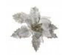 Flores Artificial árbol de Navidad Brillo Decoración Banquete Boda Color Plata