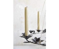 Jeanne dŽArc living Corona de Adviento, candelabro, portavelas con Soporte, Altura 50 cm