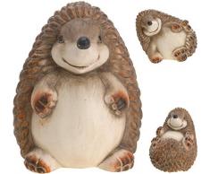 Conjunto de 3 cerámica erizo - Figura decorativa - 18 cm - otoño primavera