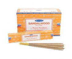 Satya Nag Champa Varillas de Incienso de Madera de sándalo