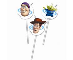 Procos - Pajitas de plástico Toy Story, pack de 6 (71406)