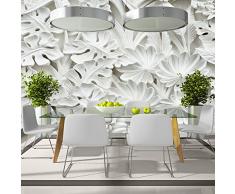 murando - Fotomural 500x280 cm - Papel tejido-no tejido - Papel pintado - Hojas blanco f-B-0058-a-a