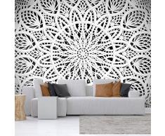 murando - Fotomural 350x256 cm - Papel tejido-no tejido - Papel pintado - Mandala Oriente Abstraccion 3D f-a-0581-a-b