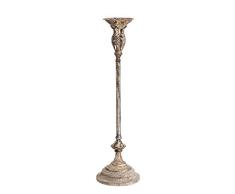Candelabro de Suelo de Metal Dorado Mediano clásico para la Entrada - LOLAhome