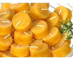 Figura Santa Velas de Cera de Abeja (100% Apicultor – 20 Velas de la Selva Negro Vela Manufaktur.