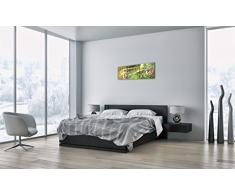 Cuadro sobre lienzo - 3 piezas - Impresión en lienzo - Ancho: 90cm, Altura: 30cm - Foto número 2906 - listo para colgar - en un marco - CA90x30-2906