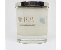 SOY IBIZA - Vela Artesanal de Cera de Soja.Soy Las Salinas 60hrs