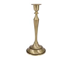 KRUIHAN Candelero de Metal de Bronce de Pie - Candelabro Boda Fiesta Mesa Inicio Cena Decoración,Estilo B