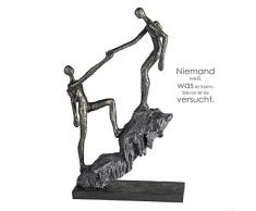 Casablanca - Escultura - Figura - Figura Decorativa - Llegada - Poly - Color: Bronce