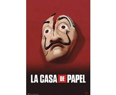 Poster La Casa De Papel Mascara