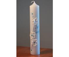 Wiedemann 167020.112 Sweet Baby - Vela para Bautizo (26,5 x 5 cm), Color Azul
