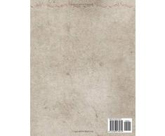 Victorian Steampunk Roses Bouquet Notebook: College Rule 100 Sheets 200 Pages