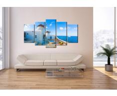 Cuadro sobre lienzo - 5 piezas - Impresión en lienzo - Ancho: 160cm, Altura: 85cm - Foto número 2424 - listo para colgar - en un marco - EA160x85-2424