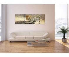 Cuadro sobre lienzo - 3 piezas - Impresión en lienzo - Ancho: 150cm, Altura: 50cm - Foto número 2599 - listo para colgar - en un marco - CA150x50-2599