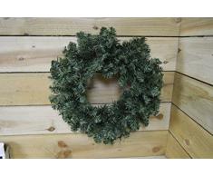 Kaemingk 680452 - Corona de Pino Imperial, Agujas Suaves de PVC, diámetro de 50 cm