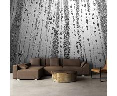 Fotomural 400x280 cm ! 3 tres colores a elegir - Papel tejido-no tejido. Fotomurales - Papel pintado 400x280 cm - pared gotas de agua f-A-0276-a-b
