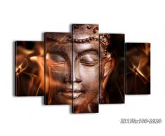 Cuadro sobre lienzo - 5 piezas - Impresión en lienzo - Ancho: 150cm, Altura: 100cm - Foto número 2620 - listo para colgar - en un marco - EA150x100-2620