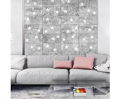 Fotomurales PURO ! Tres colores a elegir - Fotomurales realistas ! !Papel pintado tejido no tejido! !Un panel decorativo! !Fotomural! !Los cuadros para la pared en la dimensión XXL! 10 m ! Estrella Beton f-A-0377-j-b