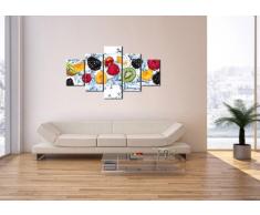 Cuadro sobre lienzo - 5 piezas - Impresión en lienzo - Ancho: 125cm, Altura: 70cm - Foto número 2675 - listo para colgar - en un marco - EA125x70-2675