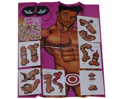 E-muse Pegar el Willy en el Hombre para Fiesta de Despedida de Soltera Rosado