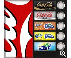 Vinilo para nevera | Stickers Fridge | Pegatina Frigo | Coke (185x60)