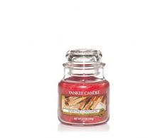 Yankee Candle Vela en un Vaso Doze, Espumoso de Canela, Rojo, Small