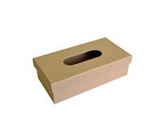 Artepatch - Caja rectangular para pañuelos de papel (papel maché)