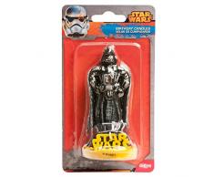 dekora Vela con Diseno Star Wars 3D, 8,5 cm, Cera, Multicolor, 5.00x8.00x15.00 cm