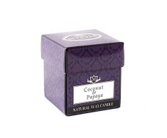 Mystix London-Vela aromática de Coco y Papaya (tamaño pequeño), 8cl