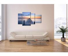 Cuadro sobre lienzo - 120x70 cm - Impresión en lienzo - 4 piezas - de varias partes - listo para colgar - en un marco - Foto número 2508 - DL120x70-2508