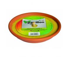 Papillon 8045205 Vela Antimosquitos Citronela Recipiente Terracota 14 cm. / 120 Gramos