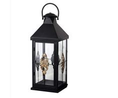 youjiu Suerte Mopec Decorativas Ornamento De La Decoración del Candelero del Pie Alto del Estilo Europeo Y Americano del Hierro Labrado