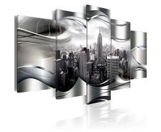 murando - Cuadro en Lienzo 100x50 cm - New York - Impresion en calidad fotografica - Cuadro en lienzo tejido-no tejido - Ciudad abstraccion d-A-0032-b-o
