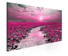 murando Cuadro en Lienzo Paisaje 120x40 cm 1 Parte impresión en Material Tejido no Tejido Cuadro de Pared impresión artística fotografía Imagen gráfica decoración Flores c-B-0332-b-c