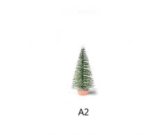 WUFANGFF Mini Árbol De Navidad Pequeño Pino, Colocado En El Escritorio La Decoración De Navidad para El Hogar Decoración De Año Nuevo,A6.7Cm Regalos para Niños