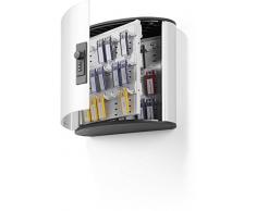 Durable Key Box 54 - Armario de llaves con 6 llaveros con espacio para etiquetas