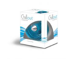 Honeywell Azul Chillout-Ventilador Silencioso Portatil de Mesa, 31 W, Color, 2 Velocidades