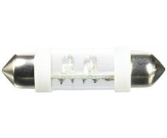 CP Lámpara 24 V blanco 4 LED tubular lámpara 10 x 38, Sv8 5 – 5-8 cristal Águila figura decorativa