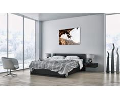 Cuadro Sobre Lienzo - de una Sola Pieza - Impresión en Lienzo - Ancho: 100cm, Altura: 70cm - Foto Número 2784 - Listo para Colgar - en un Marco - AA100x70-2784