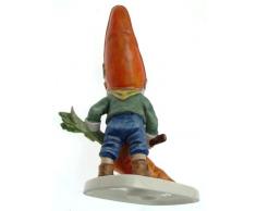 c1970 Goebel 501 Robbie - figura de enano de jardín vegetarianas 19,05 cm - NEGR113
