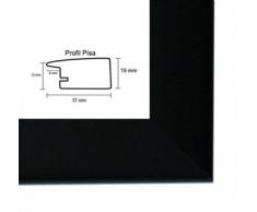 Pisa MDF marco para cuadros y pósteres 30x45 cm 45x30 cm Color selecionado: negro apagado Con vidrio acrílico antireflejo