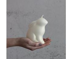Vela de Pascua Pascua Color Crudo grande 120 mm Vela Conejo de Pascua