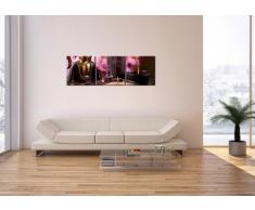 Cuadro sobre lienzo - 3 piezas - Impresión en lienzo - Ancho: 120cm, Altura: 40cm - Foto número 2631 - listo para colgar - en un marco - CA120x40-2631