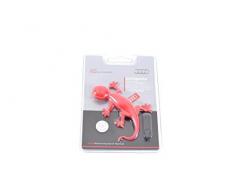 Ambientador de coche original de Audi, olor a flores, diseño de lagartija, color rojo