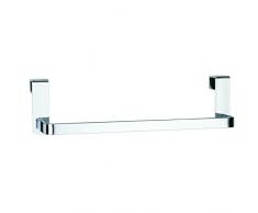 MSV MS564 - Gancho colgador de toalla para puerta de acero cromado, 25 cm