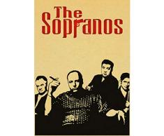 TV Series Poster Sopranos Posters and Prints Art Canvas Painting Wall Pictures For Living Room Decoración del Hogar 50X70Cm Sin Marco