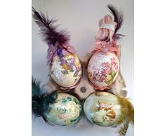 4 Huevos de Pascua gallina 19 de creacion-giselle.com
