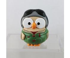 Studio Egan ml18fa/2AM Figura aereonautica, Modelo GOOFI, cerámica, mutlicolore, 8 x 8 x 10 cm